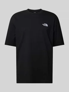 T-shirt z wyhaftowanym logo - Koszulki męskie - miniaturka - grafika 1