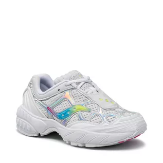 Sneakersy damskie - Saucony Sneakersy Grid Web S70492-1 Wht/Iri 1 - grafika 1