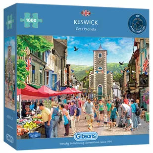 G3 Gibsons Puzzle 1000 Keswick/Kumbria/Anglia - Puzzle - miniaturka - grafika 1