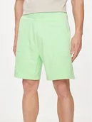 Spodenki męskie - 4F Szorty sportowe 4FWSS24TSHOM330 Zielony Regular Fit - miniaturka - grafika 1