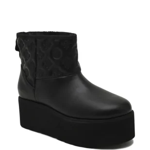 Guess Ocieplane śniegowce | z dodatkiem skóry - Śniegowce damskie - miniaturka - grafika 1