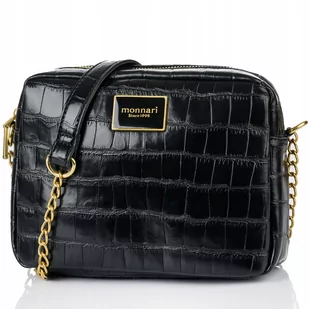 Torebka Monnari Listonoszka Pikowana Logo chanelka - Torebki damskie - miniaturka - grafika 1