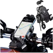 Ładowarki samochodowe - Uchwyt motocyklowy z ładowarka indukcyjną 15W, USB-C 36W, Kewig, na telefon - miniaturka - grafika 1