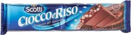 Przekąski dla dzieci - Baton czekoladowy z ryżem Ciocco e Riso 100g - Scotti - miniaturka - grafika 1