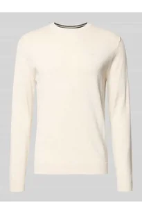 Sweter z dzianiny o kroju regular fit z czystej bawełny - Tom Tailor - Swetry męskie - miniaturka - grafika 1