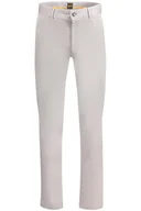 Spodnie męskie - SPODNIE MĘSKIE HUGO BOSS SZARE - miniaturka - grafika 1