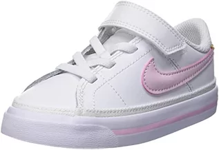 Buty dla chłopców - Nike Court Legacy sneakersy chłopięce, Biała różowa pianka sezamowa Honeydew, 26 EU - grafika 1