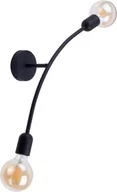 Lampy ścienne - TK Lighting Kinkiet Helix 2721 nowoczesna oprawa w kolorze czarnym 2721 - miniaturka - grafika 1