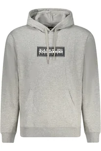 SZARY BLUZA MĘSKA NAPAPIJRI BEZ ZAMKU - Napapijri - Bluzy męskie - miniaturka - grafika 1