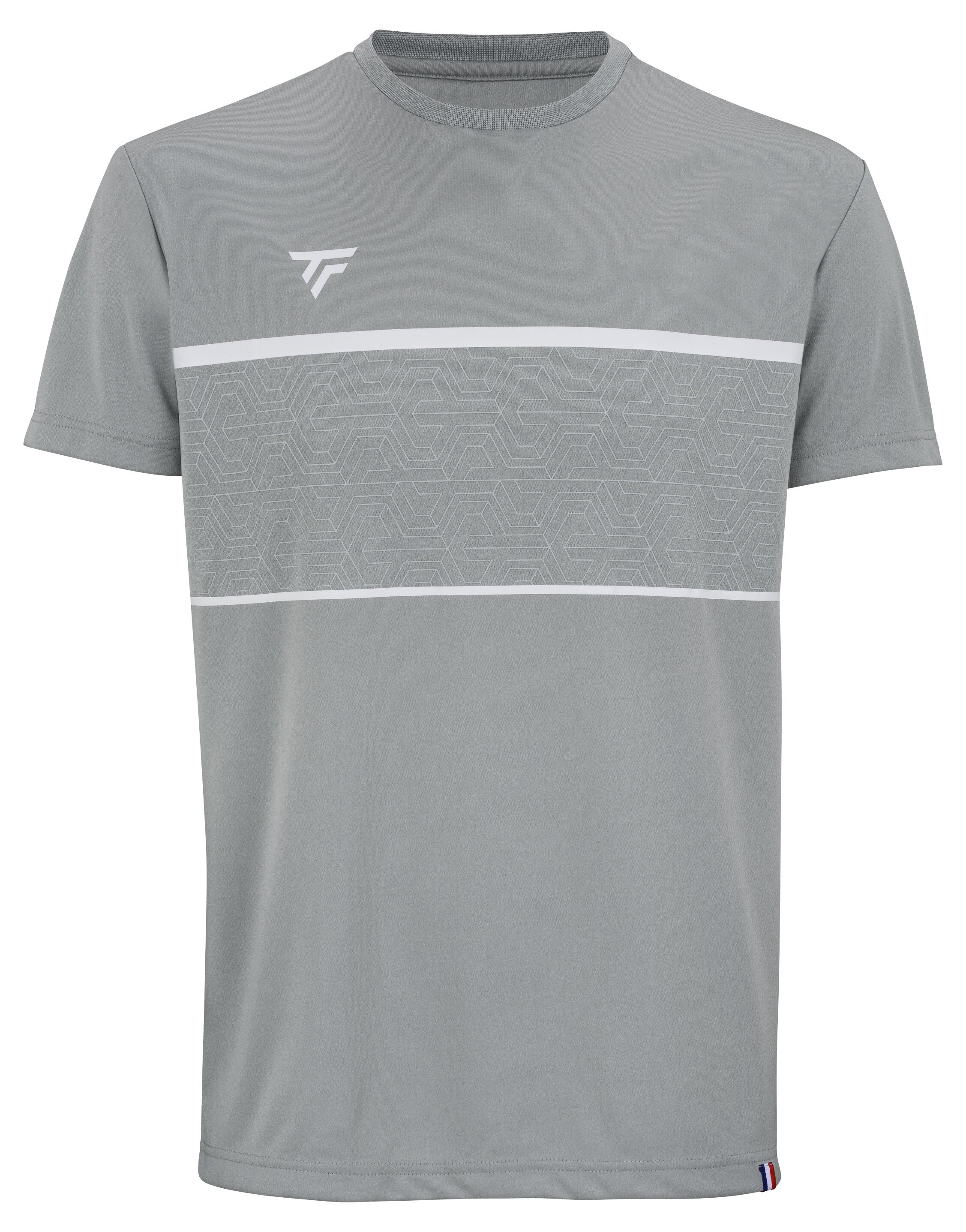 Koszulka męska Tecnifibre Club Tech Tee Silver M