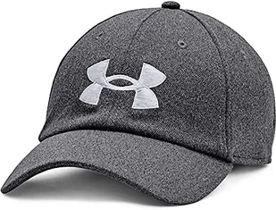 Under Armour Męska sportowa czapka, regulowana czapka z opaską przeciwpotową UA Blitzing Adj Hat szary Pitch Gray/Mod Gray Rozmiar uniwersalny 1361532-012-One Size Fits Most - Czapki damskie - miniaturka - grafika 1