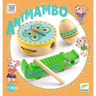Zabawki interaktywne dla dzieci - Djeco Instrumenty dla dzieci zestaw 3 instrumentów perkusyjnych - miniaturka - grafika 1