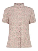 Koszulki sportowe damskie - CMP Koszula funkcyjna w kolorze kremowo-jasnoróżowym - miniaturka - grafika 1