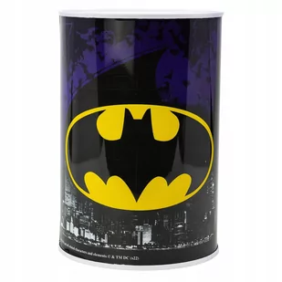 Batman Icon Skarbonka Metalowa Puszka Prezent - Skarbonki - miniaturka - grafika 1