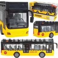 Samochody i pojazdy dla dzieci - DLA DZIECI AUTOBUS ZE ŚWIATŁAMI I OTWIERANYMI DRZWIAMI - miniaturka - grafika 1