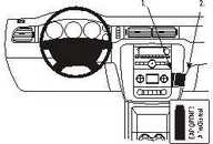 Uchwyty samochodowe do telefonów - ProClip do Chevrolet Silverado Seria 2500/3500 07-14 - miniaturka - grafika 1
