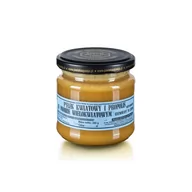 Miód - PYŁEK I PROPOLIS W MIODZIE WIELOKWIATOWYM 240g, pyszny, słodki, nierozgrzewany, 100 lat tradycji, zdrowy - miniaturka - grafika 1