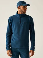 Odzież trekkingowa męska - Regatta Bluza polarowa "Thompson" w kolorze niebieskim - miniaturka - grafika 1