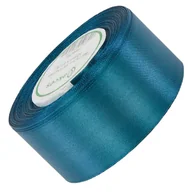 Prace ręczne dla dzieci - TASIEMKA wstążka SATYNOWA turkusowa 50mm - 32mb - miniaturka - grafika 1