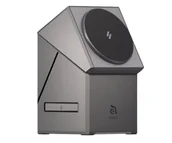 Ładowarki do telefonów - Adam Elements Bezprzewodowa ładowarka magnetyczna Qi2 15W Mag Qube 3w1 - miniaturka - grafika 1