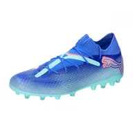 Piłka nożna - PUMA Unisex Future 7 Pro Mg buty piłkarskie, Bluemazing PUMA biała elektryczna mięta pieprzowa, 41 EU - miniaturka - grafika 1