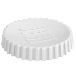 Wenko Allstar Mydelniczka okrągła Minas kolor biały 11 cm 23031100 - Mydelniczki i dozowniki mydła - miniaturka - grafika 1