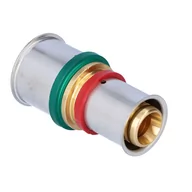 Akcesoria hydrauliczne - KAN-therm Łącznik redukcyjny PRESS z pierścieniem zaprasowywanym 32x25 HAL657 - miniaturka - grafika 1