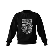 Odzież do sportów motorowych - Czarna bluza FORD Mustang -XXL - miniaturka - grafika 1
