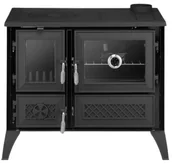 Kuchnie węglowe - Kuchnia węglowa emaliowana westfalka piec kominek koza 9-11kW (kolor: czarny, średnica wylotu spalin: 130 mm) - spełnia anty-smogowy EkoProjekt 99682584 - miniaturka - grafika 1