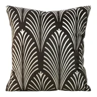 Poszewki na poduszki - Poszewka 45 x 45 Eurofirany Velvet Blink27 Czarny - miniaturka - grafika 1