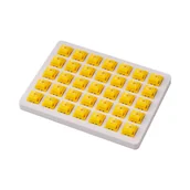 Tuning komputera - akcesoria - Przełączniki Do Klawiatury Gateron Cap V2 Switch Set Cap Golden-Yellow 35 Szt. - miniaturka - grafika 1