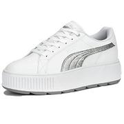 Trampki damskie - PUMA Damskie trampki Karmen Space Metallics, Puma Białe matowe srebro, 39 EU - miniaturka - grafika 1