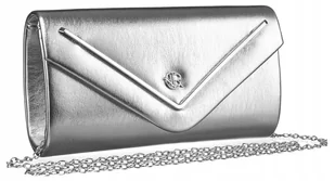Kopertówka damska Rovicky R-XS015 srebrna - ROVICKY - Torebki damskie - miniaturka - grafika 1