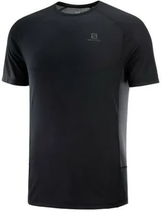 Koszulka Salomon Cross Rebel Black - Koszulki sportowe damskie - miniaturka - grafika 1