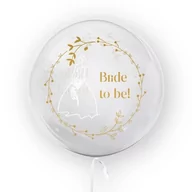 Balony i akcesoria - Balon 45cm Bride to be 2 TUBAN - miniaturka - grafika 1