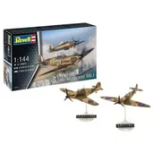 Modele do sklejania - Supermarine Spitfire Mk.Ia & Hawker Hurricane Mk.I Revell - miniaturka - grafika 1