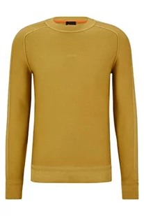 BOSS Męska bluza Knitted_Sweater, Open Green, L - Bluzy męskie - miniaturka - grafika 1