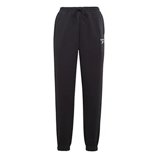 Reebok Damskie spodnie dresowe RI EU Jogger czarne, S - Spodnie damskie - miniaturka - grafika 1