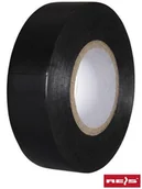 Pachołki i taśmy ostrzegawcze - TAŚMA IZOLACYJNA - 20 m - CZARNY REIS - miniaturka - grafika 1
