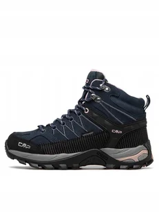 Cmp Trekkingi Rigel Mid Wmn Trekking Shoe Wp 3Q12946 Granatowy - Buty trekkingowe męskie - miniaturka - grafika 1