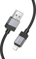 Kable USB - Kabel USB A do Lightning Hoco 2,4A 1 m X110 czarny - miniaturka - grafika 1
