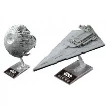 Revell Modele do sklejania Star Wars Gwiazda Śmierci i Krążownik Imperium 1/14500 GXP-736709 - Modele do sklejania - miniaturka - grafika 1