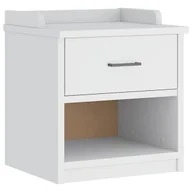 Ławki do przedpokoju - Mała szafka z siedziskiem biała Z7-F99 - miniaturka - grafika 1