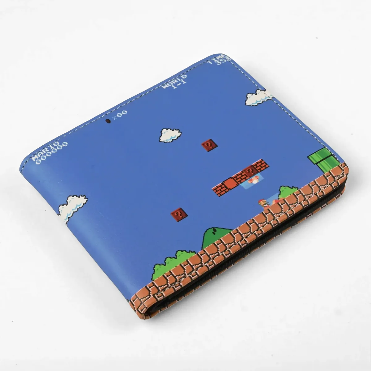 NES 13 cm Eko-Skóra Portfel Gamingowy Super Mario Bros