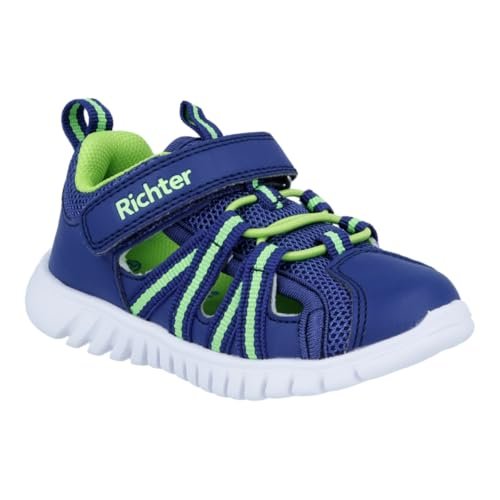 Richter Buty dziecięce dla chłopców Wallaby sandały, Nautical/Apple, 22 EU