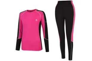 Bielizna termoaktywna damska DARE2B Baselayer koszulka legginsy-XL - Pozostała odzież narciarska - miniaturka - grafika 1
