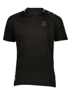 Koszulki sportowe męskie - Hummel Koszulka sportowa "Ongrid" w kolorze czarnym - miniaturka - grafika 1