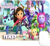 Podkładki pod mysz - PODKŁADKA POD MYSZKĘ Z NADRUKIEM KOCI DOMEK GABI WZORY-TEKST -20X24 - miniaturka - grafika 1