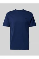 Koszulki męskie - T-shirt z prążkowanym, okrągłym dekoltem model JENS - Blend - miniaturka - grafika 1