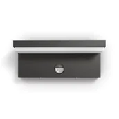 Lampy ścienne - Philips 16484/93/P3 - LED Kinkiet zewnętrzny z czujnikiem BUSTAN 2xLED/4,5W (1648493P3) - miniaturka - grafika 1